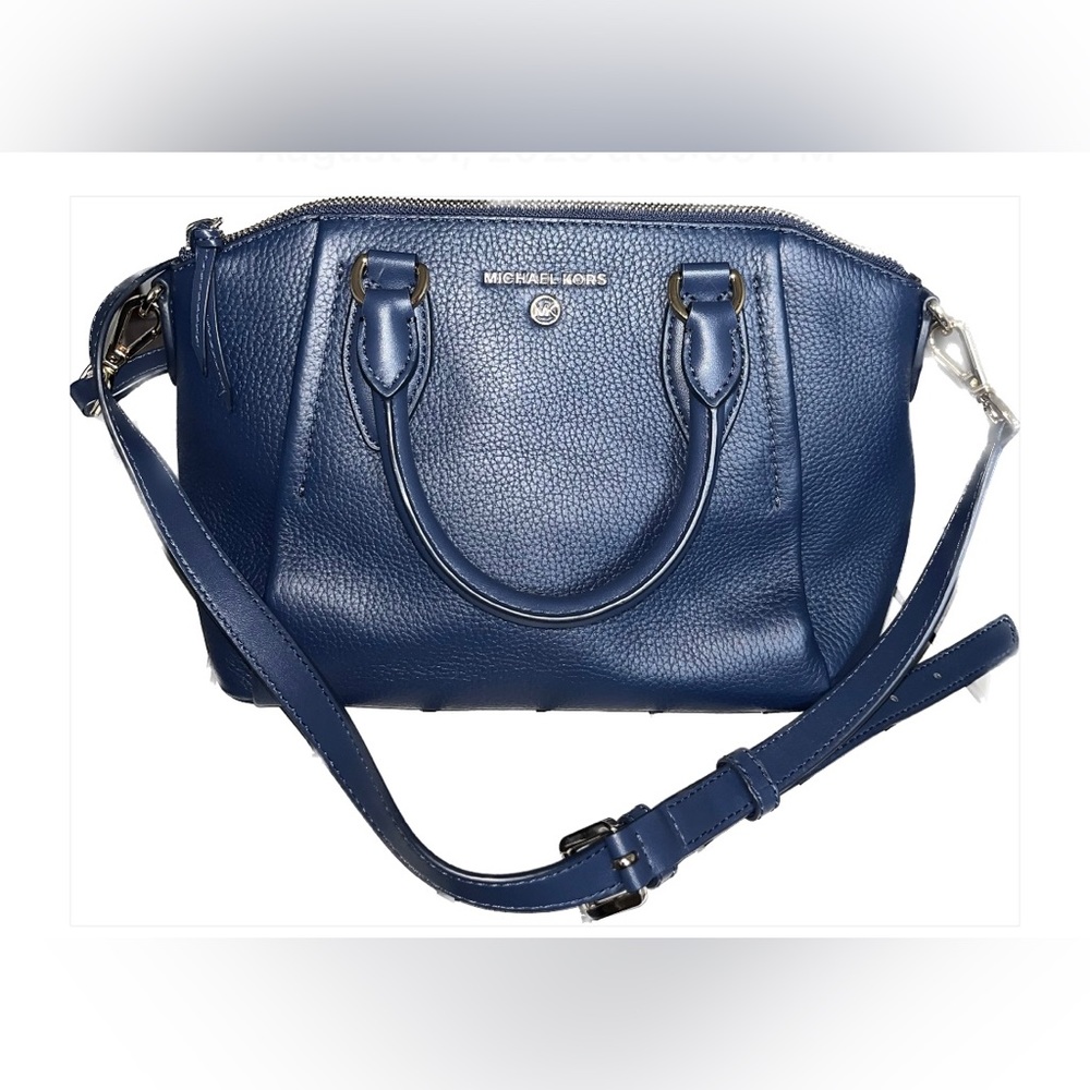 Michael Kors Navy Blue Purse